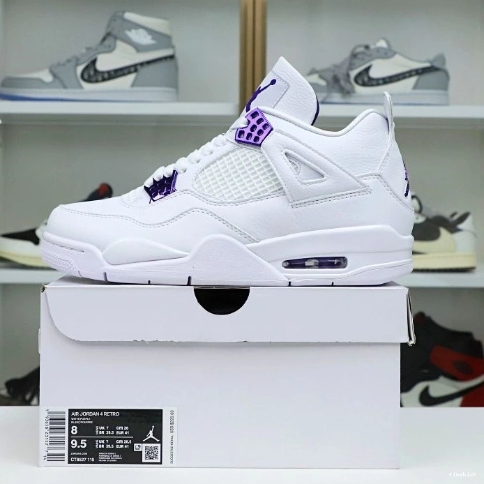 METALLIC 4 AIR JORDAN PURPLE 0807